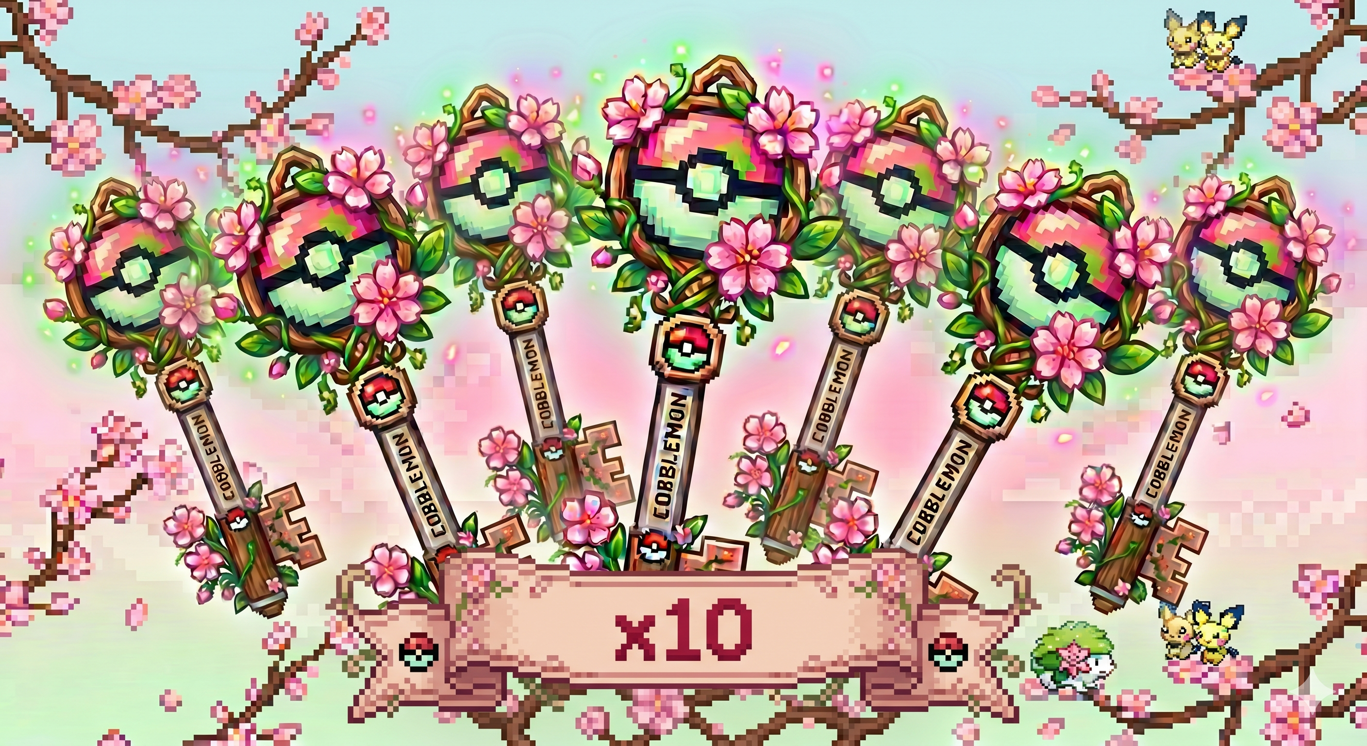Clé Printemps x10 | Pyrha